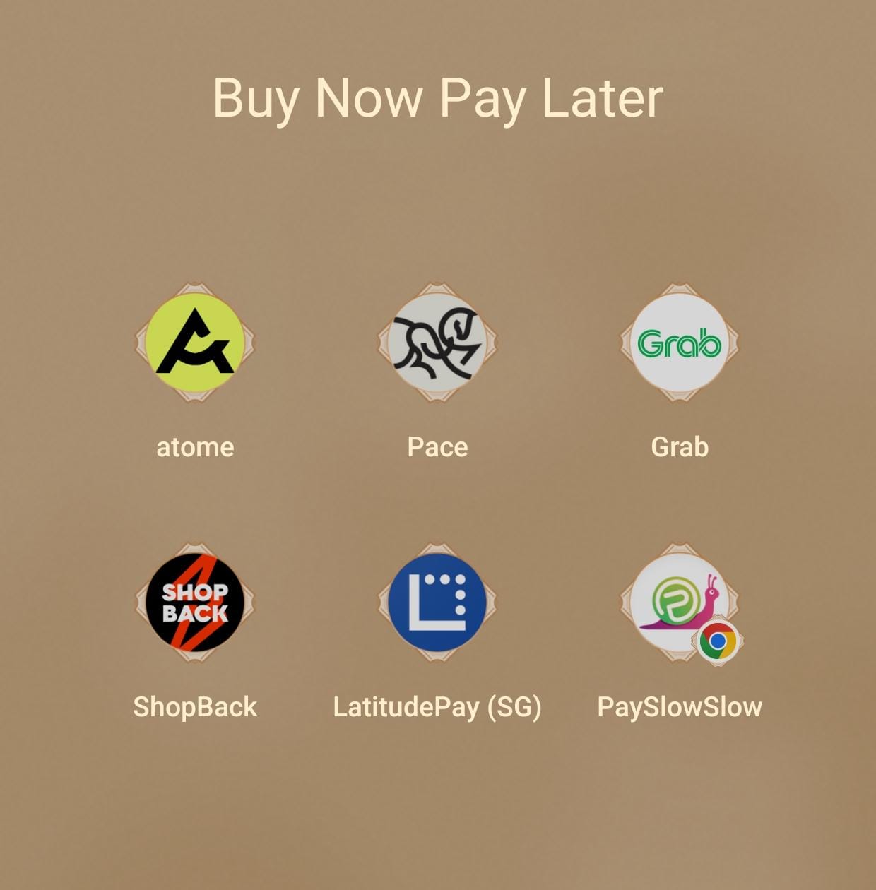BNPL Apps in Singapore from Atome Pace Grab Shopback Latitude Pay and PaySlowSlow